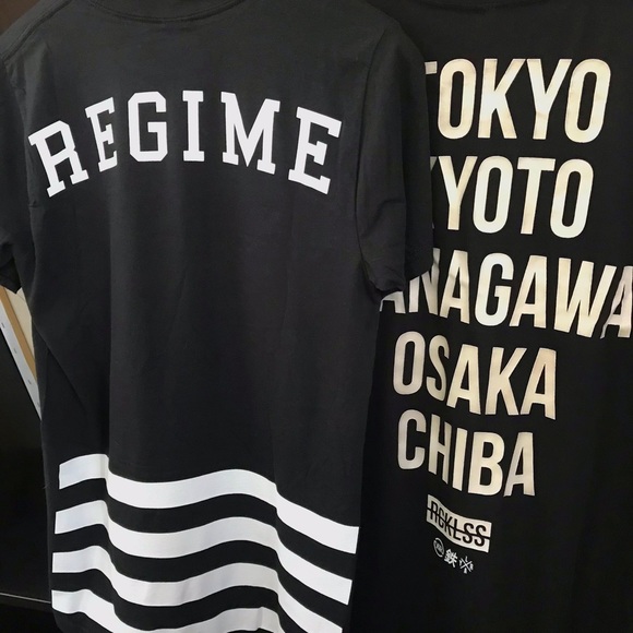 Lot of 2 Civil Regime and Young & Reckless Tee / Tshirt - Picture 3 of 3